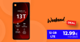Xiaomi 13T -256GB- mit 12GB LTE nur 12,99 Euro monatlich