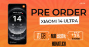 Xiaomi 14 Ultra mit 280GB 5G/LTE im o2 Netz oder mit 70GB 5G/LTE im Vodafone Netz für 59,99 Euro monatlich – nur 49 Euro Zuzahlung