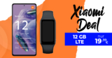 Xiaomi Redmi Note 12 Pro+ 5G & Xiaomi Redmi Smart Band 2 für einmalig 69 Euro mit 12GB LTE nur 19,99 Euro monatlich