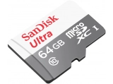 SANDISK Ultra UHS-I mit Adapter für Tablets, Micro-SDXC Speicherkarte, 64 GB, 120 MB/s für 5,99 Euro