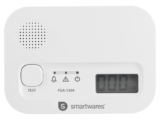 Smartwares Kohlenmonoxidmelder, mit Sensor und LCD-Display nur 12,99 Euro