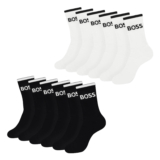 6 Paar BOSS Herren Socken Sportsocken QS Stripe CC Crew Socks nur 23,99 Euro