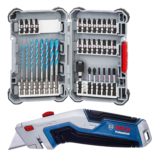 Bosch Professional 35-tlg. Schrauberbits Bit-Set inkl. Universalmesser-Set für 39,99 Euro