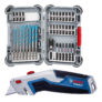 Bosch Professional 35-tlg. Schrauberbits Bit-Set inkl. Universalmesser-Set für 39,99 Euro