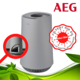 AEG Luftreiniger 40 m² 4stufig Filtration 3 Ventilationsstufen Feinstaub Filter nur 49,90 Euro