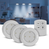 3er Set LED Touch-Unterbauleuchte Schrankbeleuchtung Batterielampe Fernbedienung nur 11,99 Euro