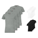 4er Pack Levi’s Herren Shirts kurzarm Crew Neck V-Neck T-Shirts Stretch Cotton nur 36,99 Euro