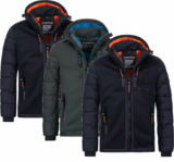 Geographical Norway Warme Herren Winter Jacke Stepp Jacke Parka SKI Outdoor für 89,90 Euro