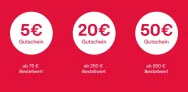 Bis zu 50€* mit Code bei eBay sparen