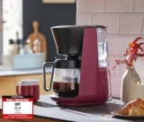 Tchibo Filterkaffeemaschine »Let’s Brew«, berry für 39 Euro