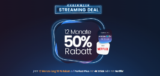 waipu.tv Cyberweek Deals: 50% Rabatt für 12 Monate